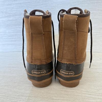 LOT 198D: Ladies' Shoe Collection: Sketchers Air Cooled Memory Foam Sneakers (8), London Fog Iceberg Boots (8) & Kamik Windstorm...