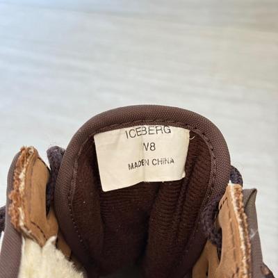 LOT 198D: Ladies' Shoe Collection: Sketchers Air Cooled Memory Foam Sneakers (8), London Fog Iceberg Boots (8) & Kamik Windstorm...