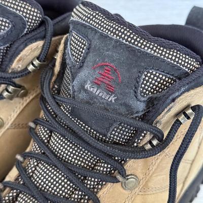 LOT 198D: Ladies' Shoe Collection: Sketchers Air Cooled Memory Foam Sneakers (8), London Fog Iceberg Boots (8) & Kamik Windstorm...