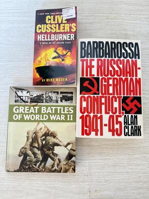 LOT 200D: Military / War Book Collection