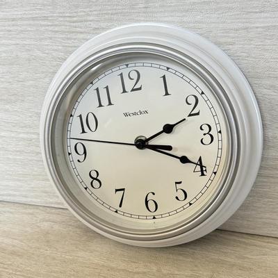 LOT 203D: Collection of Clocks: Westclox, Timex & Airguide Barometer