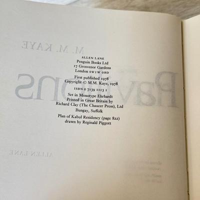 LOT 206K: M. M. Kaye Book Collection: 2 Copies of Shadow of the Moon & The Far Pavilions
