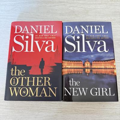 LOT 209L: Daniel Silva Novel Collection incl. 2004 Signed Copy of “A Death in Vienna”