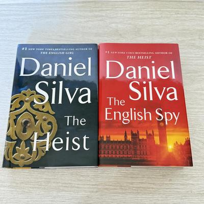 LOT 209L: Daniel Silva Novel Collection incl. 2004 Signed Copy of “A Death in Vienna”