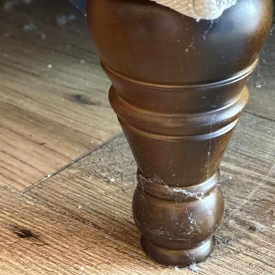 LOT 211F: Armchair w/ Liberty Furniture End Table & Lamp