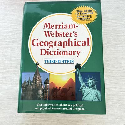 LOT 212D: Presidents Info Cards & Collection of Dictionaries