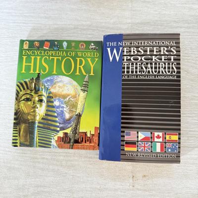 LOT 212D: Presidents Info Cards & Collection of Dictionaries