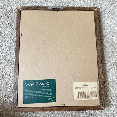 LOT 214D: Cat Lover's Collection: Framed Prints, Wood Sculpture & Soft Doorstops