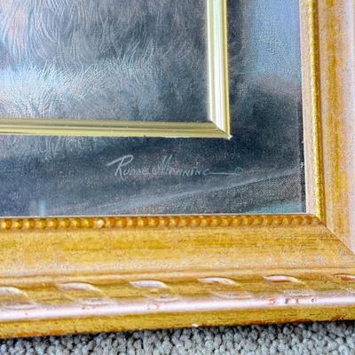 LOT 214D: Cat Lover's Collection: Framed Prints, Wood Sculpture & Soft Doorstops