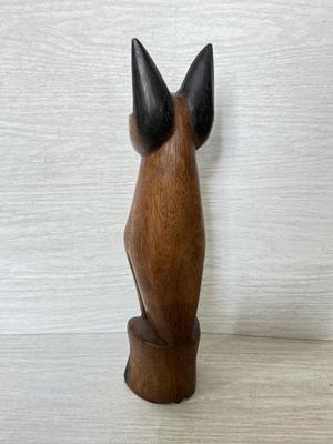 LOT 214D: Cat Lover's Collection: Framed Prints, Wood Sculpture & Soft Doorstops