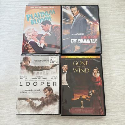 LOT 217D: DVD Colleciton: Star Wars, Sherlock Holmes, Once Upon a Time in Hollywood, A Star is Born & More