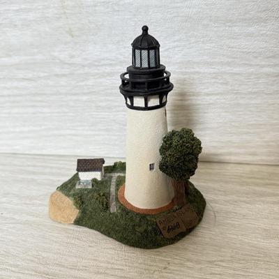 LOT 220D: Harbor Lights Lighthouses: Sanibel Island Florida #194 & Society Exclusive Amelia Island Florida #505
