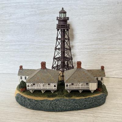 LOT 220D: Harbor Lights Lighthouses: Sanibel Island Florida #194 & Society Exclusive Amelia Island Florida #505