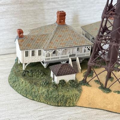 LOT 220D: Harbor Lights Lighthouses: Sanibel Island Florida #194 & Society Exclusive Amelia Island Florida #505