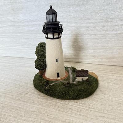 LOT 220D: Harbor Lights Lighthouses: Sanibel Island Florida #194 & Society Exclusive Amelia Island Florida #505