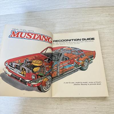 LOT 221D: Car Books: Mustang, Corvette, Cars of the 1960s