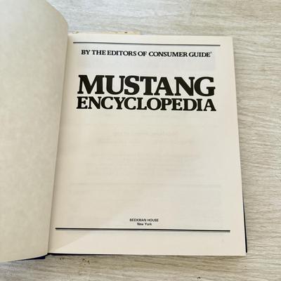 LOT 221D: Car Books: Mustang, Corvette, Cars of the 1960s