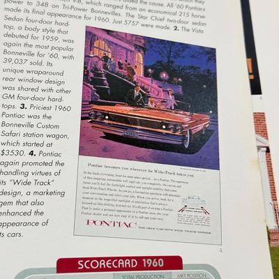 LOT 221D: Car Books: Mustang, Corvette, Cars of the 1960s