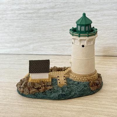 LOT 223D: Harbor Lights Lighthouses: Signed 1996 Special Event Exclusive Sunken Rock New York, Cape Hatteras North Carolina #401 &...