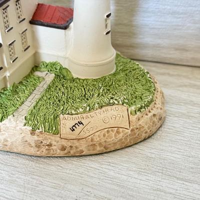 LOT 223D: Harbor Lights Lighthouses: Signed 1996 Special Event Exclusive Sunken Rock New York, Cape Hatteras North Carolina #401 &...