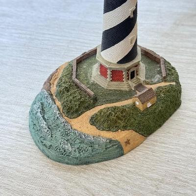 LOT 223D: Harbor Lights Lighthouses: Signed 1996 Special Event Exclusive Sunken Rock New York, Cape Hatteras North Carolina #401 &...