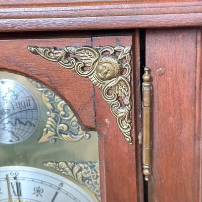 LOT 225L: Vintage Tempus Fugit Mantel Clock