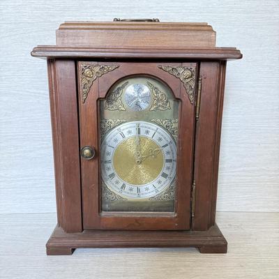 LOT 225L: Vintage Tempus Fugit Mantel Clock