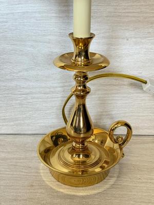 LOT 228D: Pair of Baldwin Brass Lamps