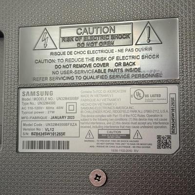LOT 229L: Samsung 32" TV Model UN32M4500BF (Working)