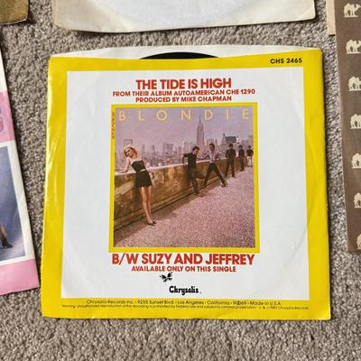 LOT 230K: Collection of Vintage 45s: Madonna, Whitney Houston, Blondie, The Supremes & More