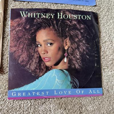 LOT 230K: Collection of Vintage 45s: Madonna, Whitney Houston, Blondie, The Supremes & More