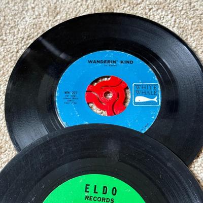 LOT 231K: Vintage 45s: Beach Boys & More