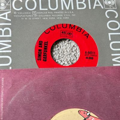 LOT 231K: Vintage 45s: Beach Boys & More