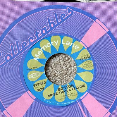 LOT 232K: Vintage 45s: Elvis, David Bowie, George Michael & Elton John