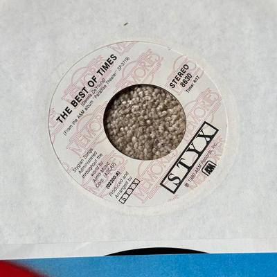 LOT 233K: Vintage 45s: Rolling Stones, Queen, Styx & More