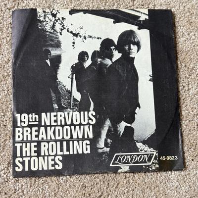 LOT 233K: Vintage 45s: Rolling Stones, Queen, Styx & More