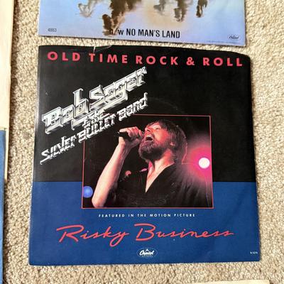 LOT 235K: Vintage 45s: Bruce Springsteen, Bob Seger & More