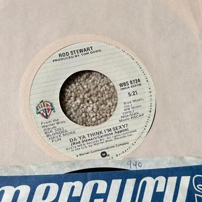 LOT 235K: Vintage 45s: Bruce Springsteen, Bob Seger & More