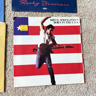 LOT 235K: Vintage 45s: Bruce Springsteen, Bob Seger & More