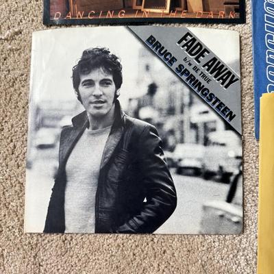 LOT 235K: Vintage 45s: Bruce Springsteen, Bob Seger & More