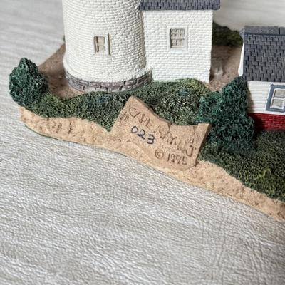 LOT 273D: Harbor Lights Lighthouses: Society Exclusive Sea Girt New Jersey #509, Cape May NJ #168 & Sandy Hook NJ #104