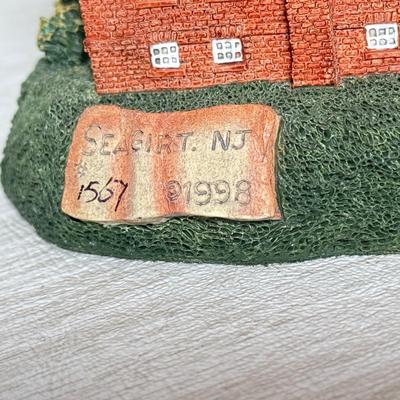 LOT 273D: Harbor Lights Lighthouses: Society Exclusive Sea Girt New Jersey #509, Cape May NJ #168 & Sandy Hook NJ #104