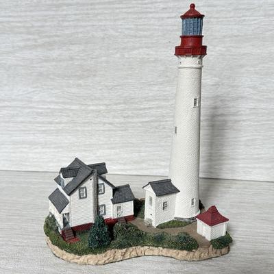 LOT 273D: Harbor Lights Lighthouses: Society Exclusive Sea Girt New Jersey #509, Cape May NJ #168 & Sandy Hook NJ #104