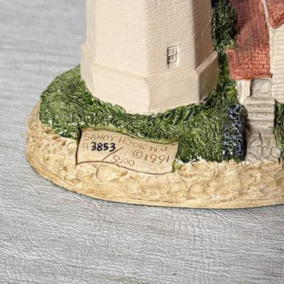 LOT 273D: Harbor Lights Lighthouses: Society Exclusive Sea Girt New Jersey #509, Cape May NJ #168 & Sandy Hook NJ #104