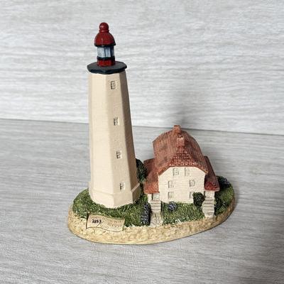 LOT 273D: Harbor Lights Lighthouses: Society Exclusive Sea Girt New Jersey #509, Cape May NJ #168 & Sandy Hook NJ #104