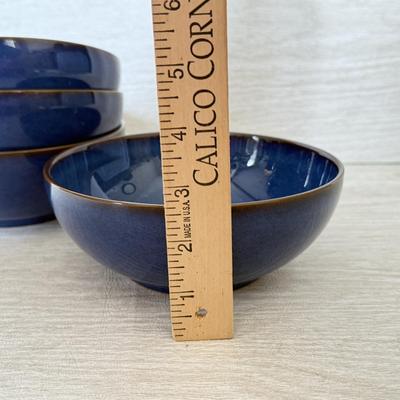 LOT 274K: Le Creuset Utensil Holder & Collection of Bowls: CCC Made in Italy & Denby