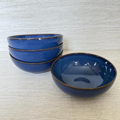 LOT 274K: Le Creuset Utensil Holder & Collection of Bowls: CCC Made in Italy & Denby