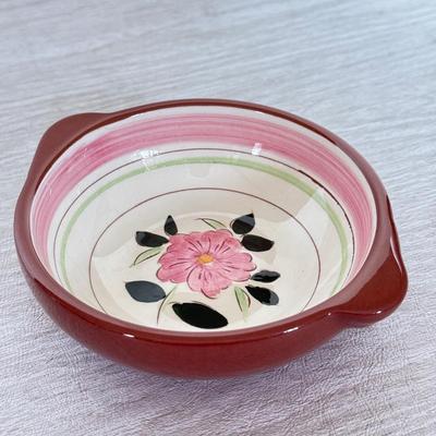 LOT 275K: Vintage Stangl Pottery Wild Rose Bowls