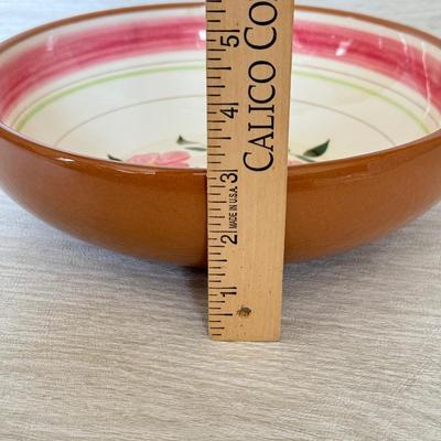 LOT 275K: Vintage Stangl Pottery Wild Rose Bowls