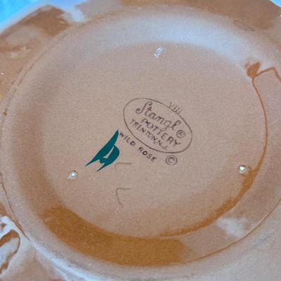 LOT 275K: Vintage Stangl Pottery Wild Rose Bowls